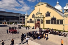 Event Square – during rededication of Princess Patricia Light Infantry Memorial