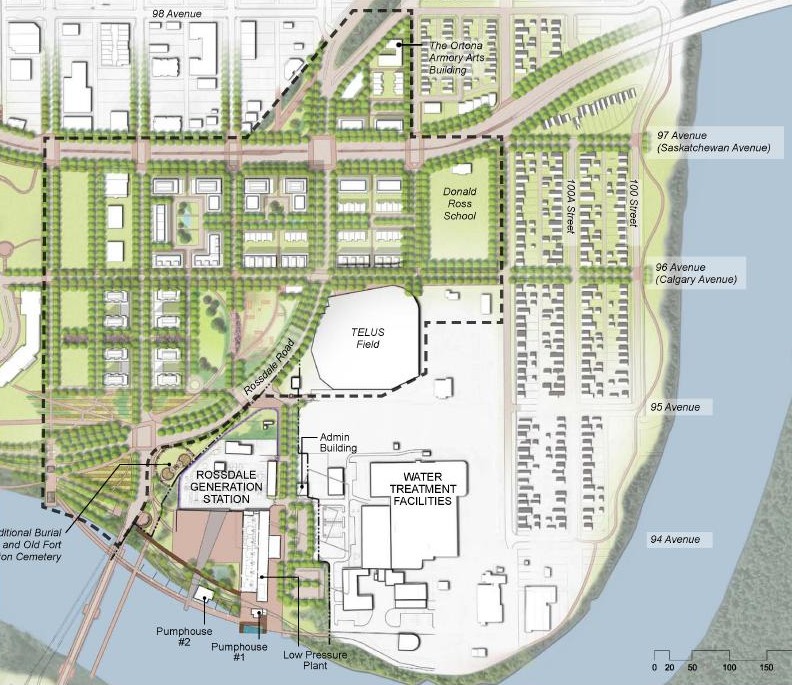 West Rossdale Urban Design Plan And The North Bank (edmonton Legacy) 